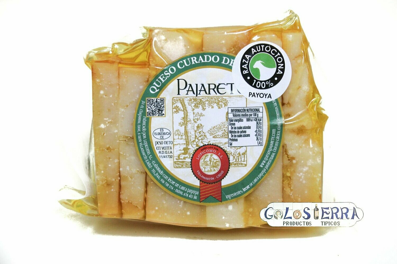 Queso de Cabra Payoya en Aceite de Oliva (Blister)