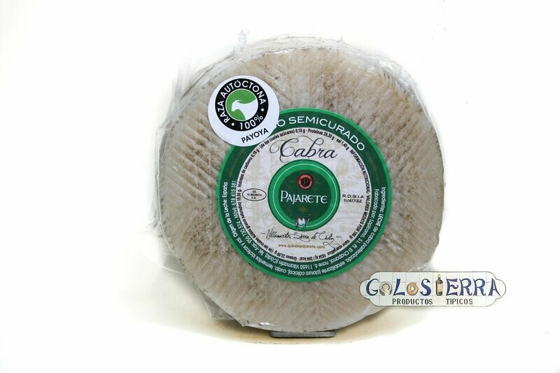 Queso Pajarete Semicurado de Cabra Payoya