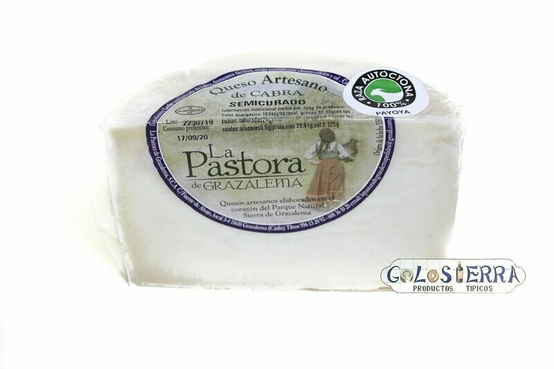 Queso Mitad La Pastora Semicurado de Cabra Payoya