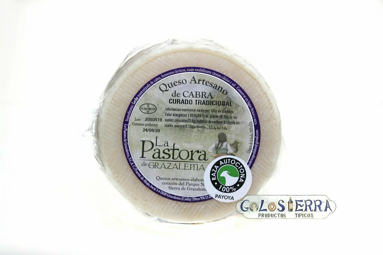 Queso La Pastora Curado de Cabra Payoya