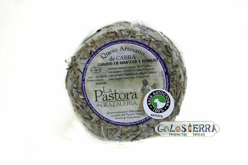 Queso La Pastora Curado al Romero de Cabra Payoya