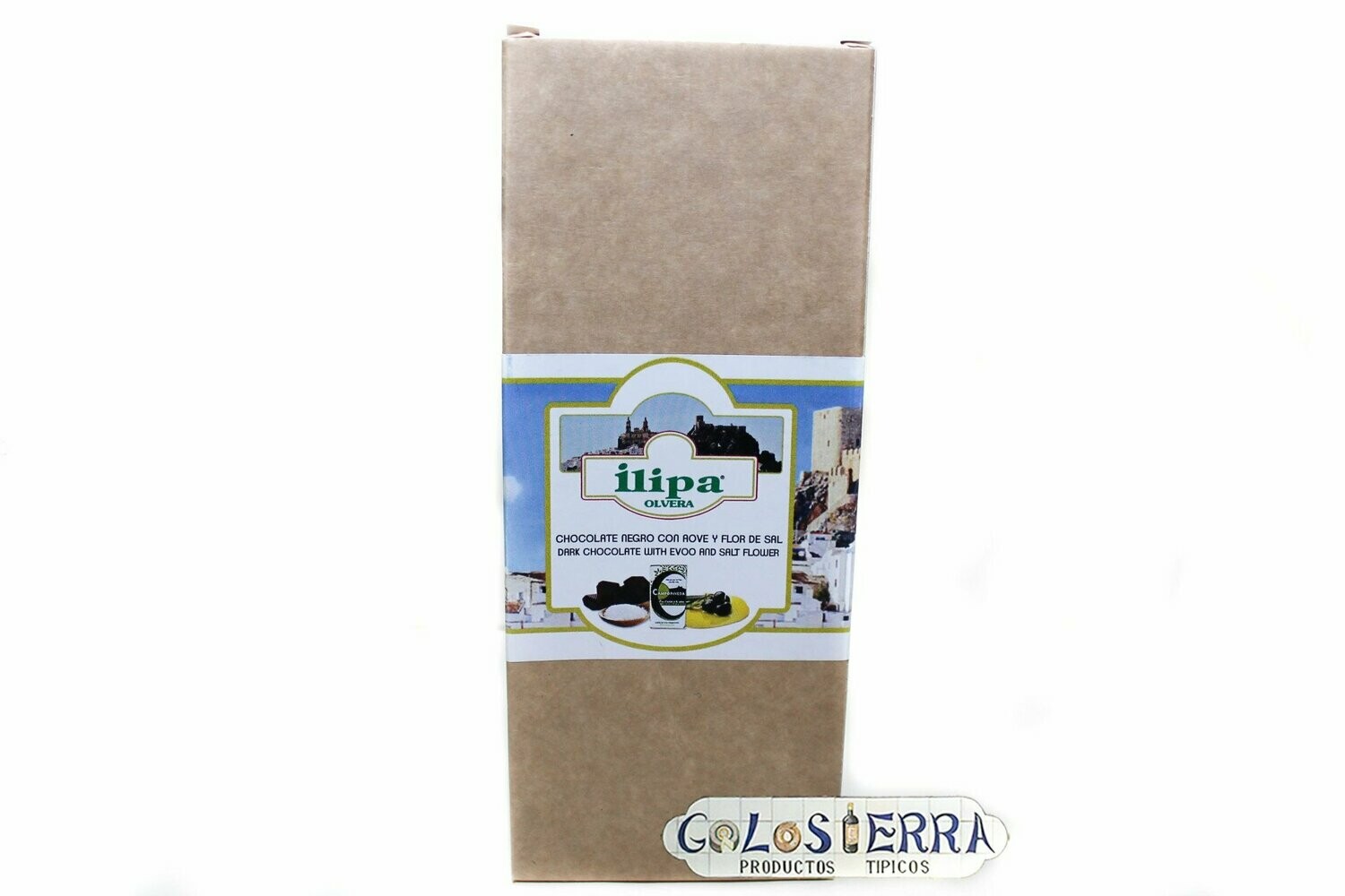 Chocolate Negro 70% con Aceite de Oliva Virgen Extra y Flor de Sal