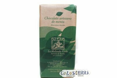 Chocolate Negro Puro con Menta 70% Cacao