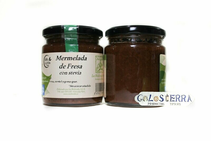 Mermelada de Fresa con Stevia (Sin Azúcar)