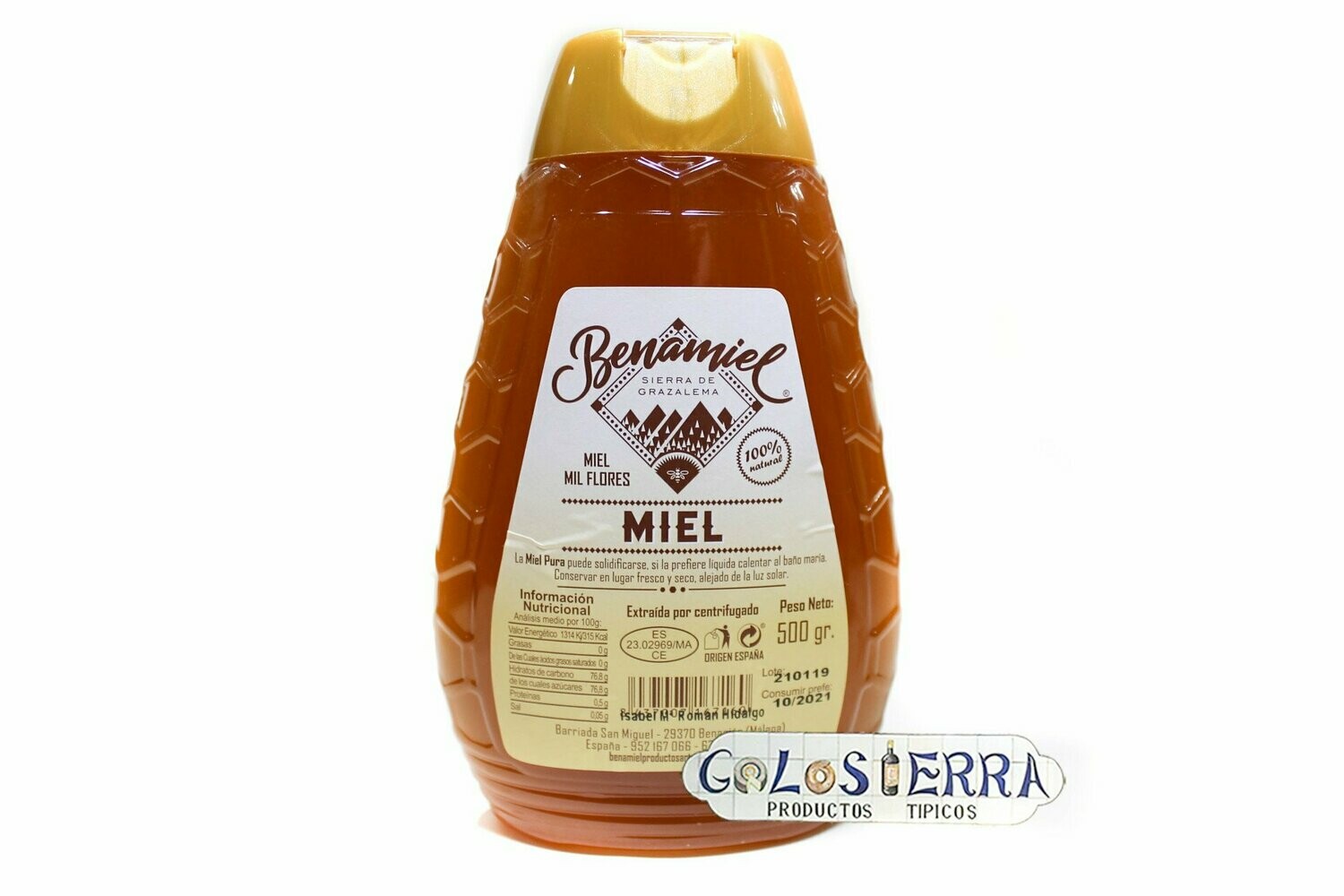 Miel Mil Flores Antigoteo 500gr