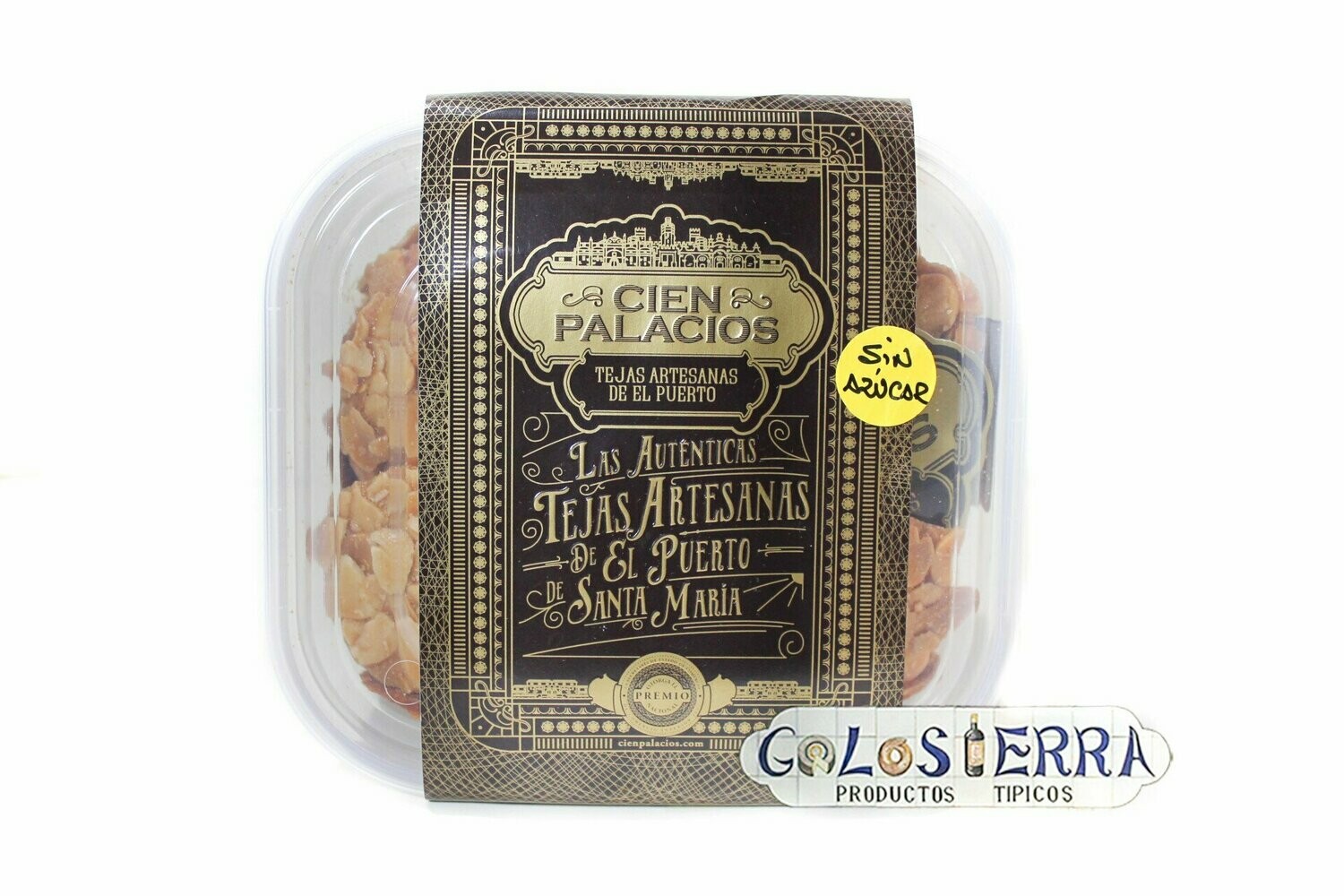 Tejas artesanas SIN AZÚCAR 250gr