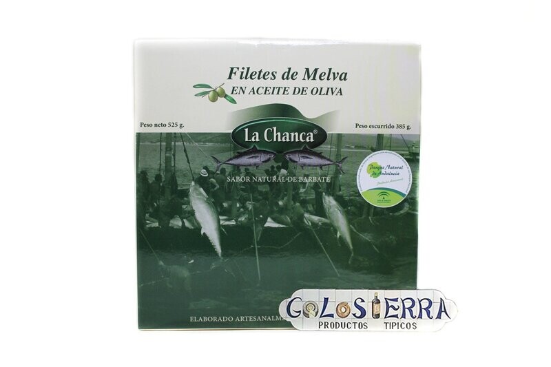 Lata Filetes de Melva en Aceite de Oliva 525gr