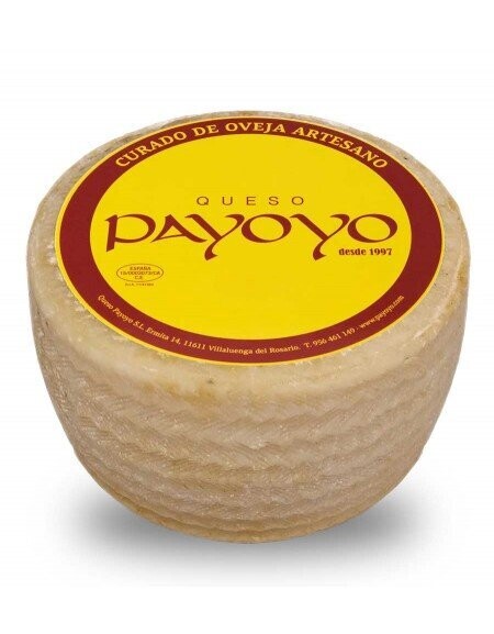 Queso Payoyo curado tradicional de oveja