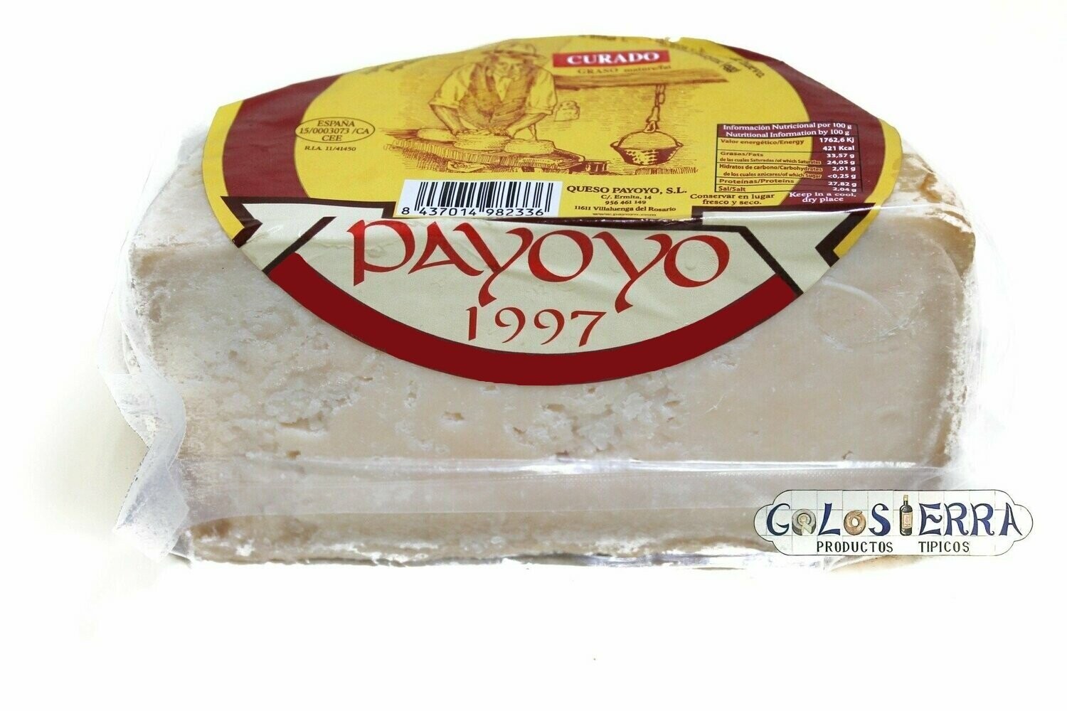 Queso Mitad Payoyo Curado Tradicional
