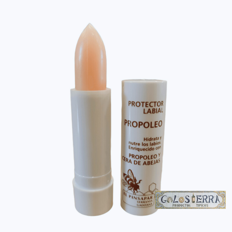 Protector labial con propóleo y cera de abejas El Pinsapar