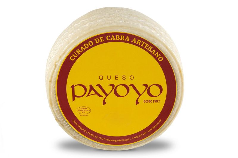 Queso Payoyo curado tradicional de cabra