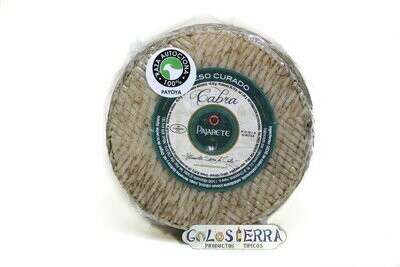 Queso Pajarete Curado de Cabra Payoya Queso Pajarete Curado de Cabra Payoya