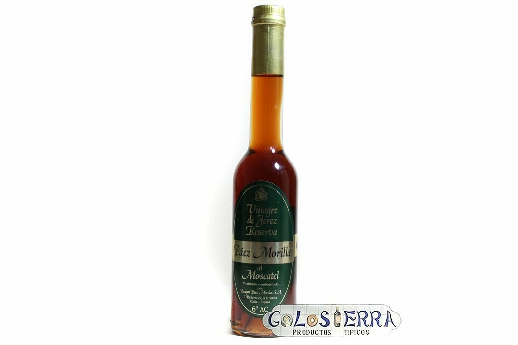 Vinagre de Jerez Reserva al Moscatel Páez Morilla Vinagre de Jerez Reserva al Moscatel Páez Morilla