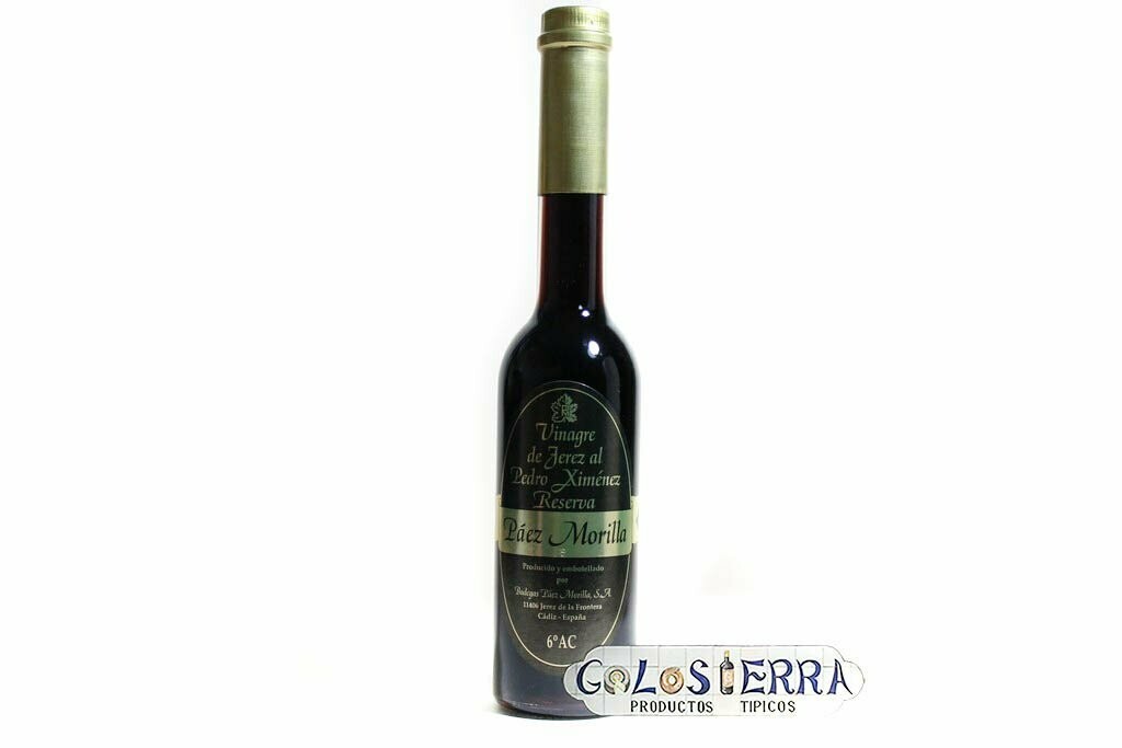 Vinagre de Jerez Reserva al Pedro Ximénez Páez Morilla Vinagre de Jerez Reserva al Pedro Ximénez Páez Morilla