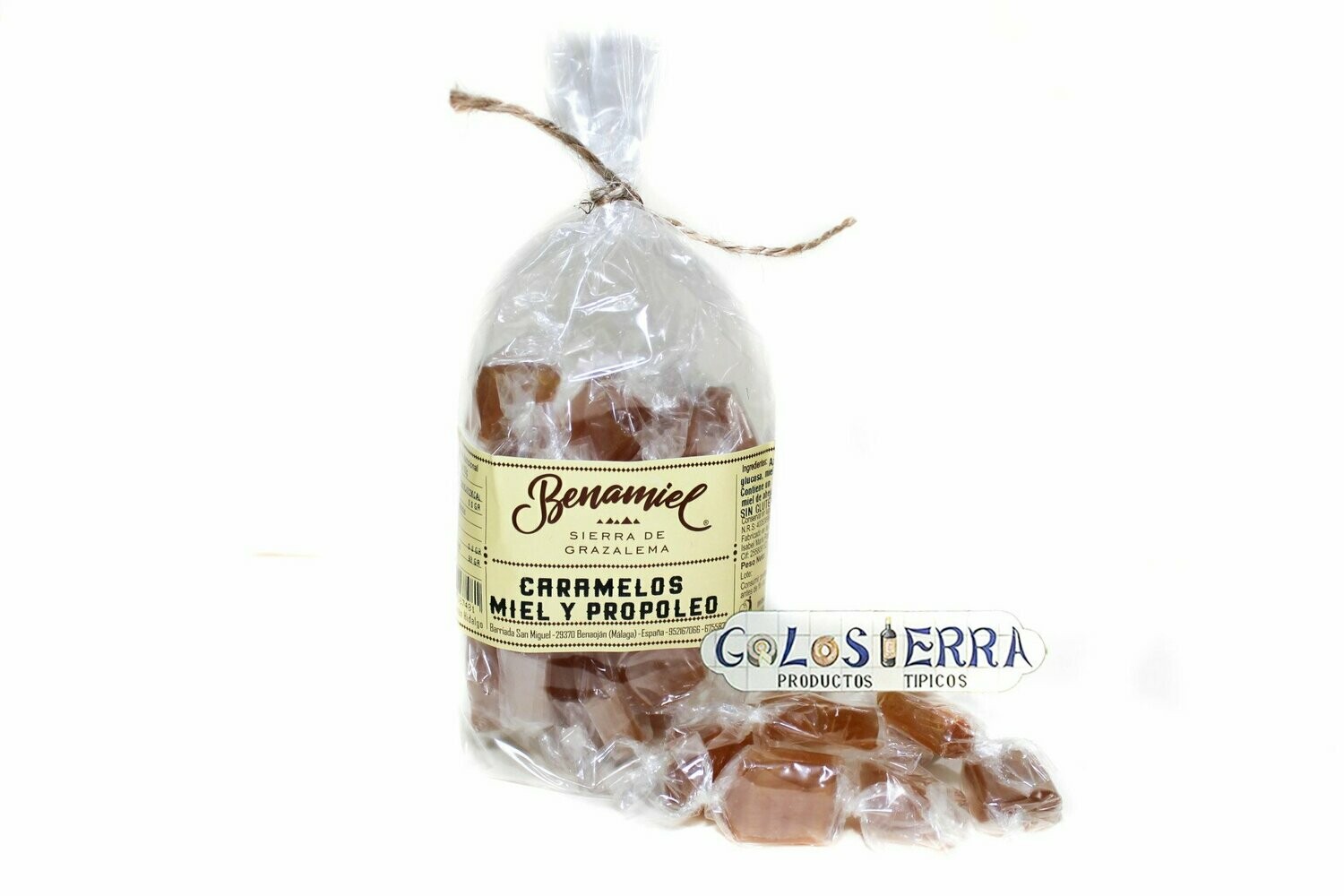 Caramelos de miel y propóleos