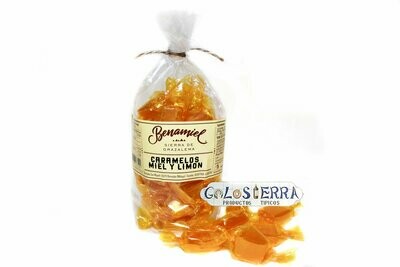 Caramelos de miel y limón Caramelos de miel y limón