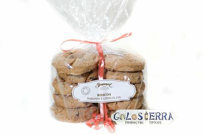 Roscos Duros de Naranja y Chocolate