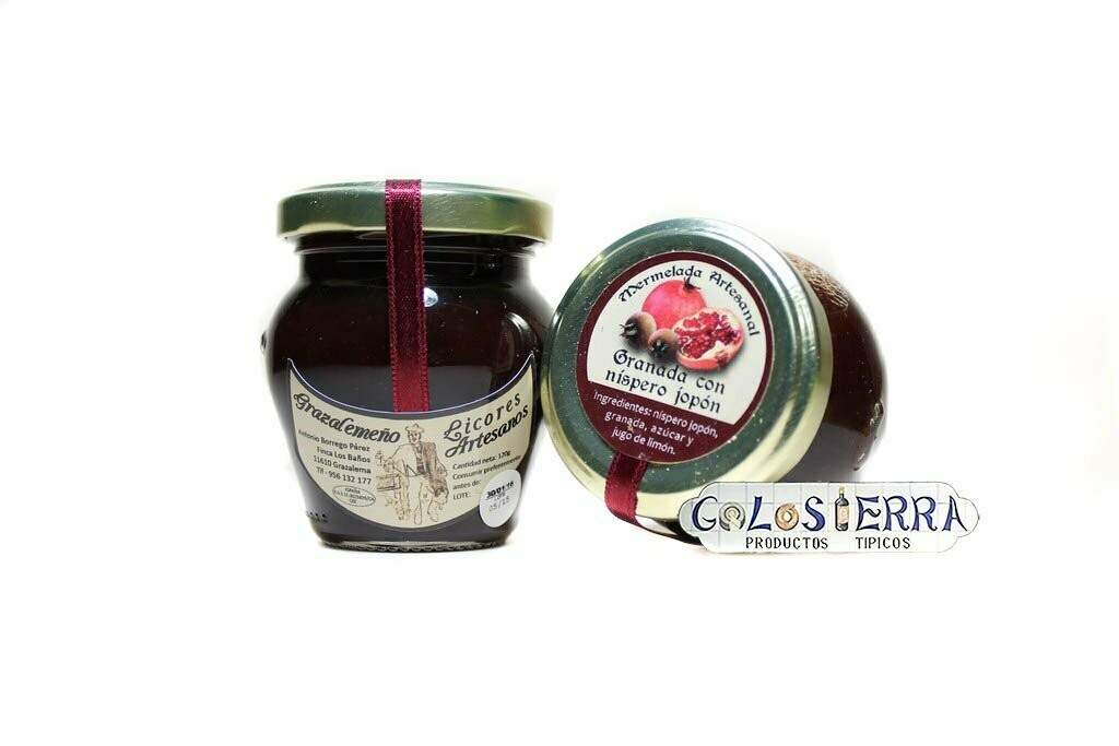 Mermelada de Granada con Níspero Jopón Mermelada de Granada con Níspero Jopón