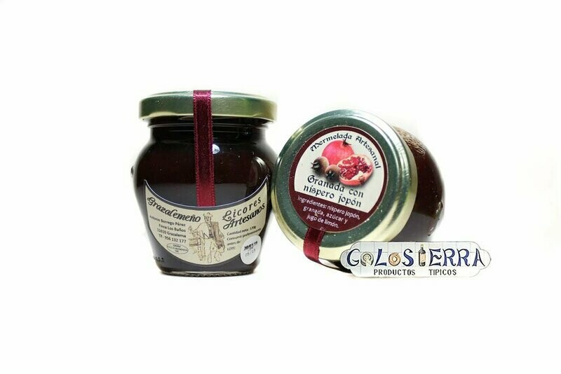 Mermelada de Granada con Níspero Jopón