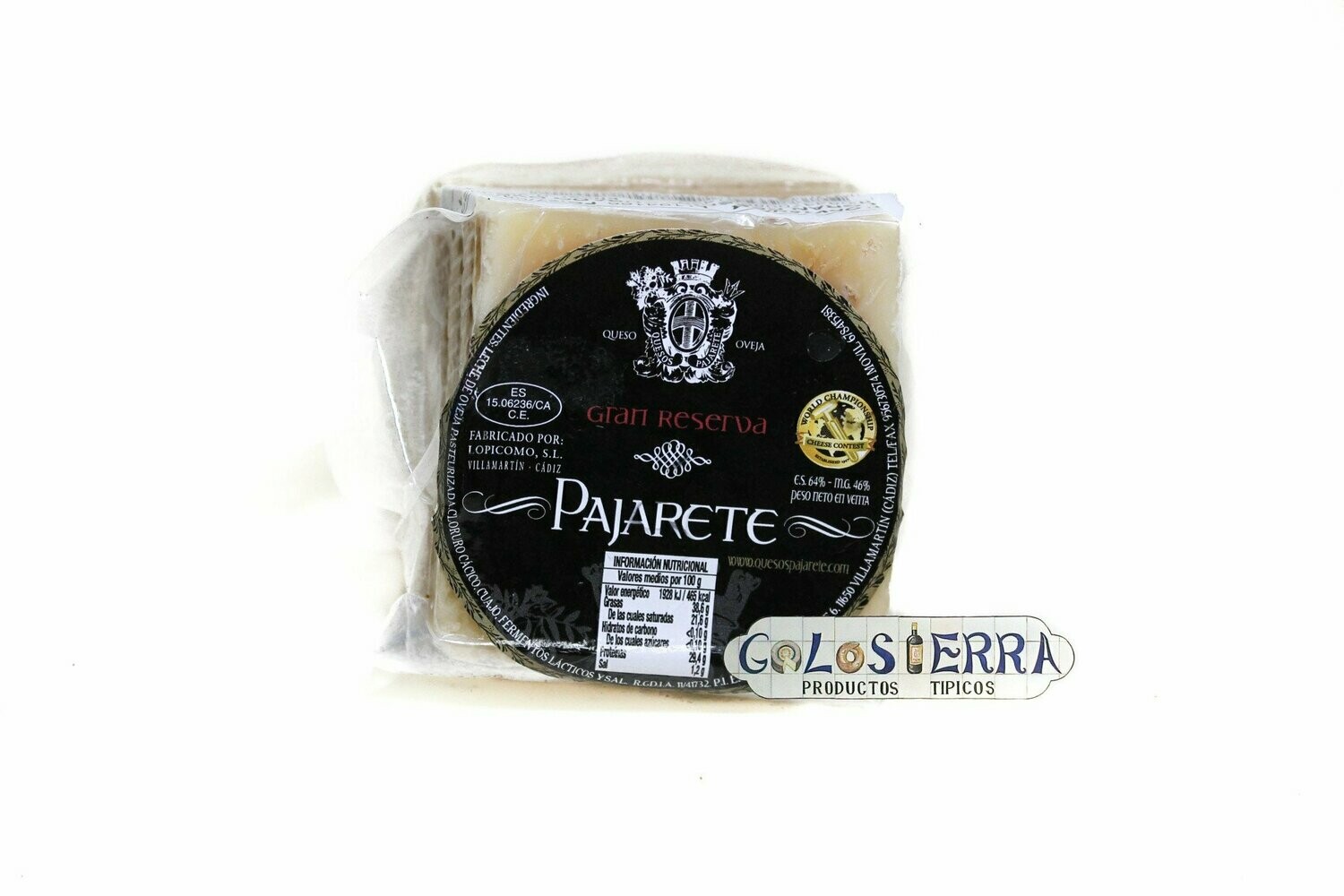 Trozo Queso Gran Reserva de Oveja Trozo Queso Gran Reserva de Oveja