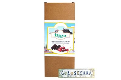 Chocolate Negro 70% con Cerezas