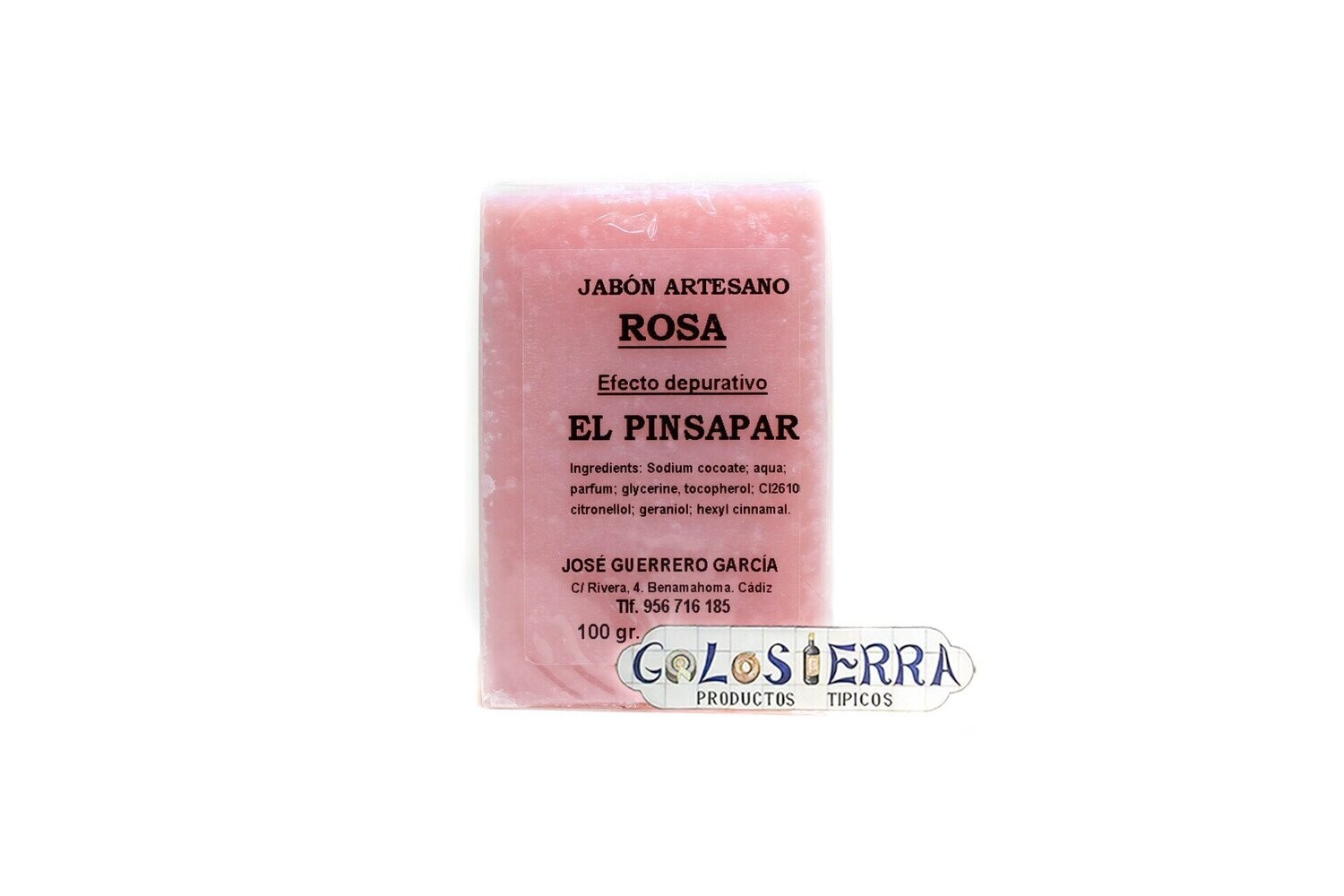 Jabón artesano de Rosa Jabón artesano de Rosa