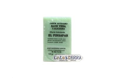 Jabón artesano de Aloe Vera y Glicerina Jabón artesano de Aloe Vera y Glicerina