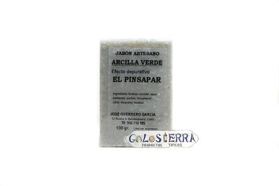 Jabón artesano de Arcilla Verde Jabón artesano de Arcilla Verde