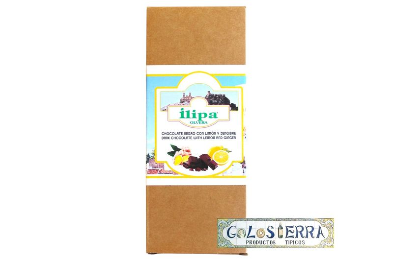 Chocolate negro con Limón y Jengibre
