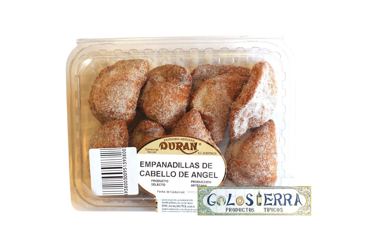 Empanadillas de cabello de ángel