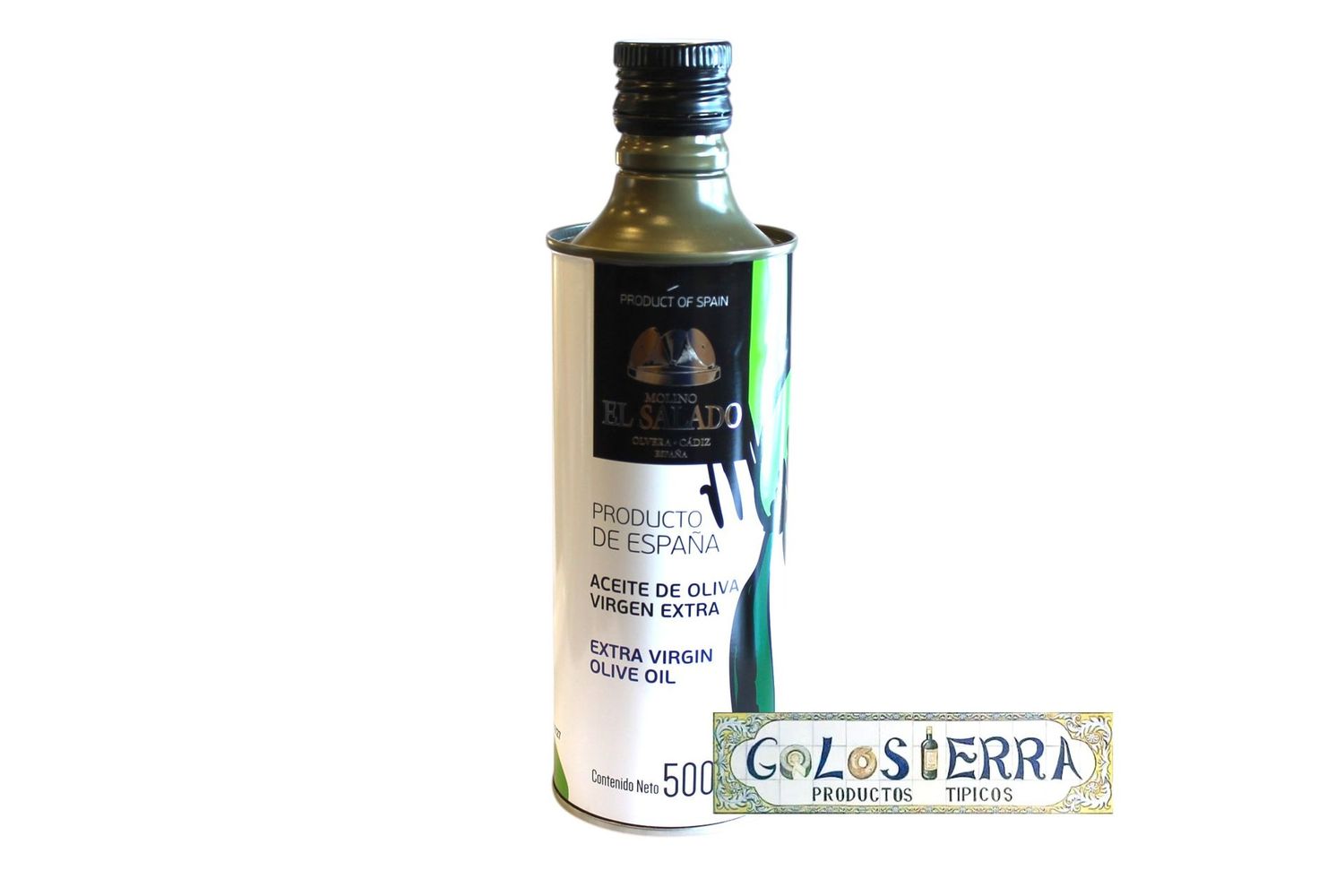 Lata aceite 500ml El Salado Lata aceite 500ml El Salado