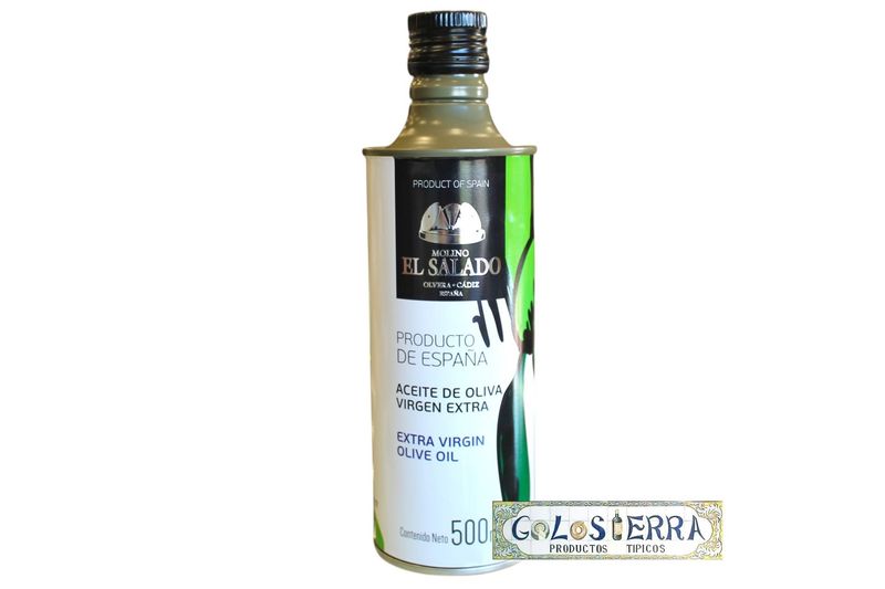 Lata aceite 500ml El Salado