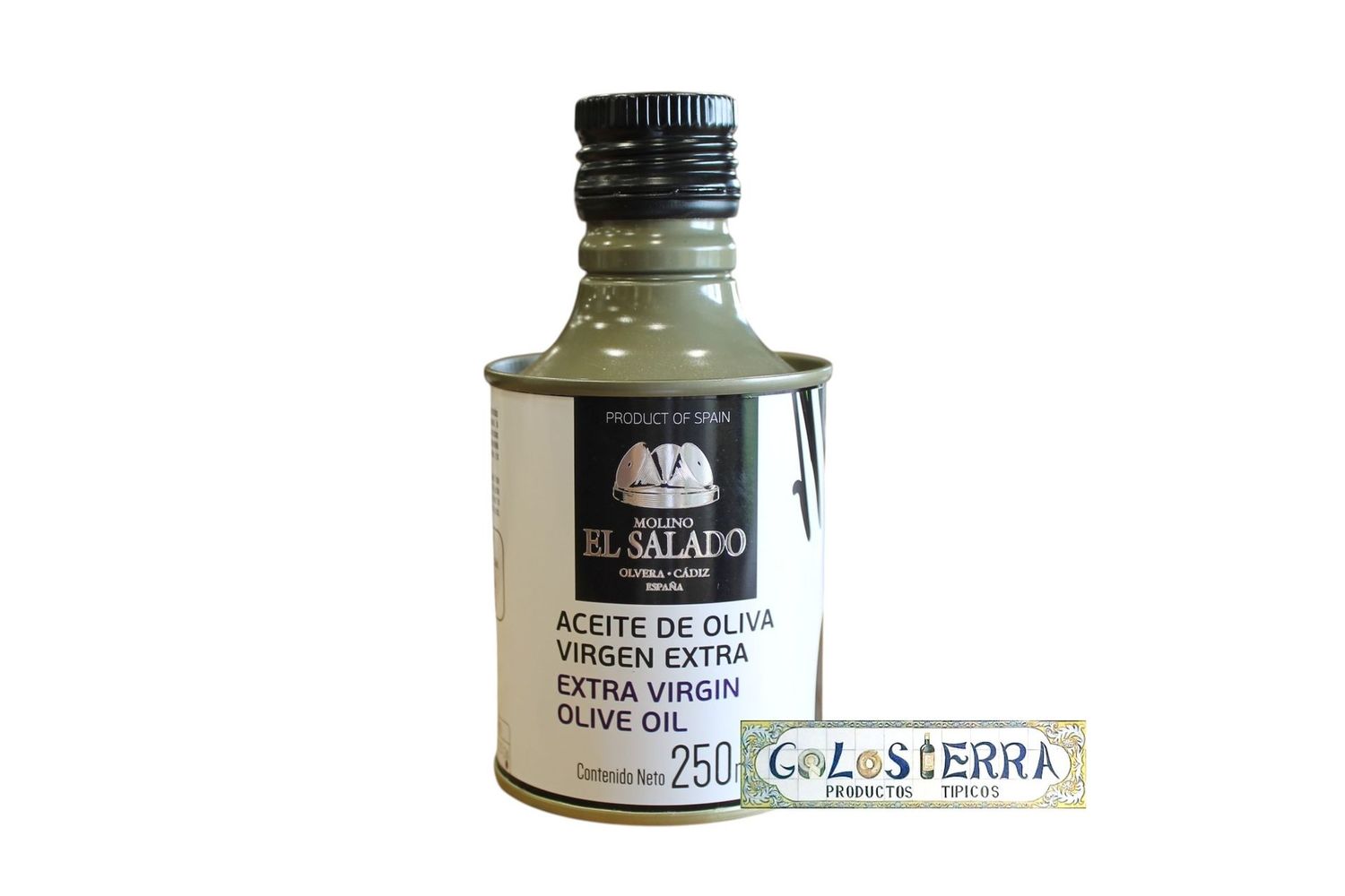 Lata aceite 250ml El Salado Lata aceite 250ml El Salado