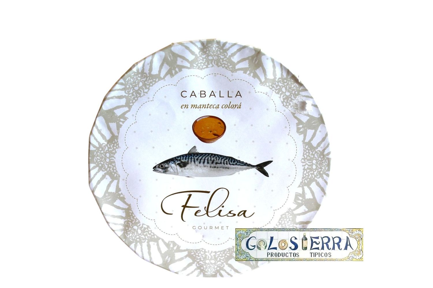 Caballa en manteca colorá