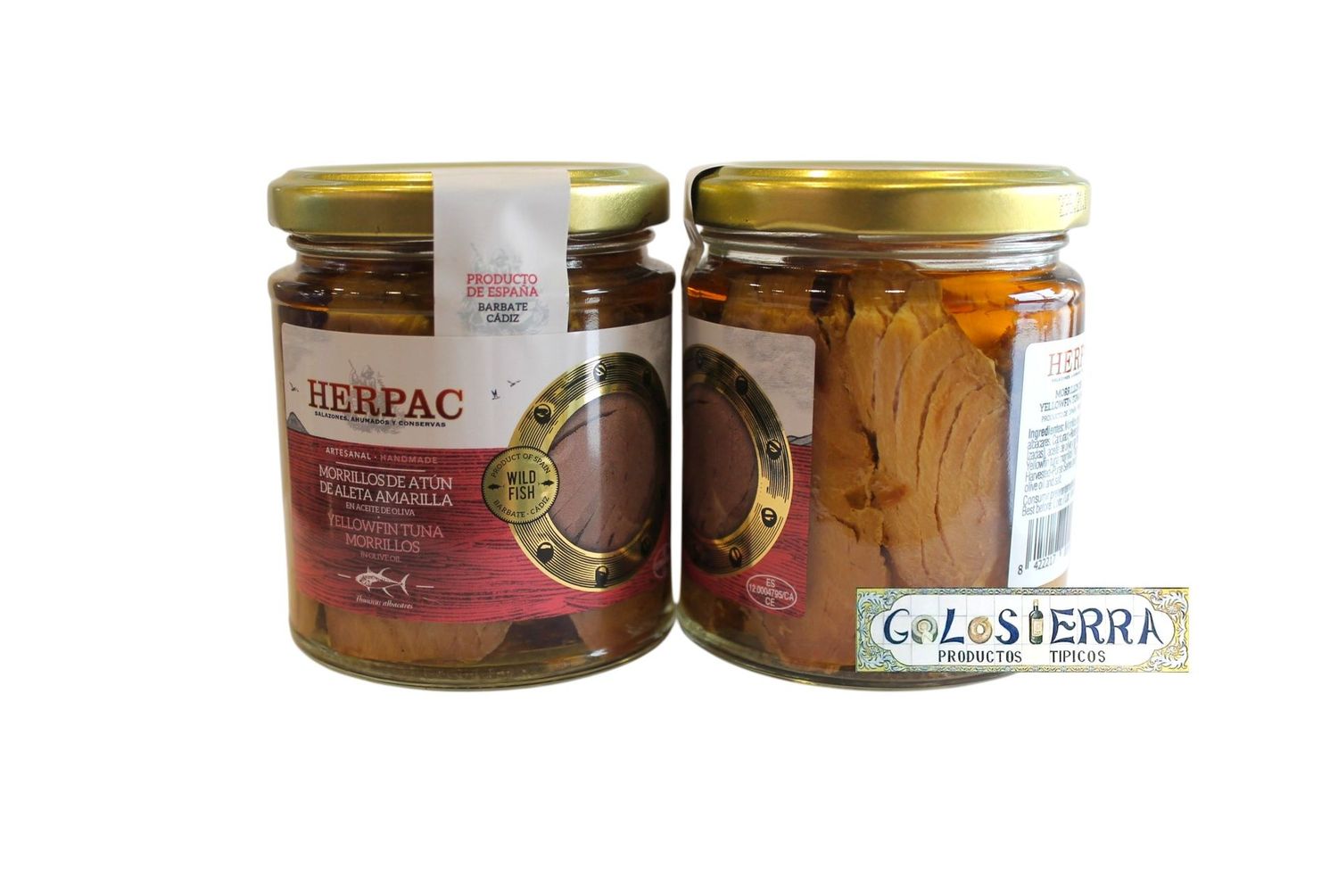 Morrillo de atún de aleta amarilla Herpac