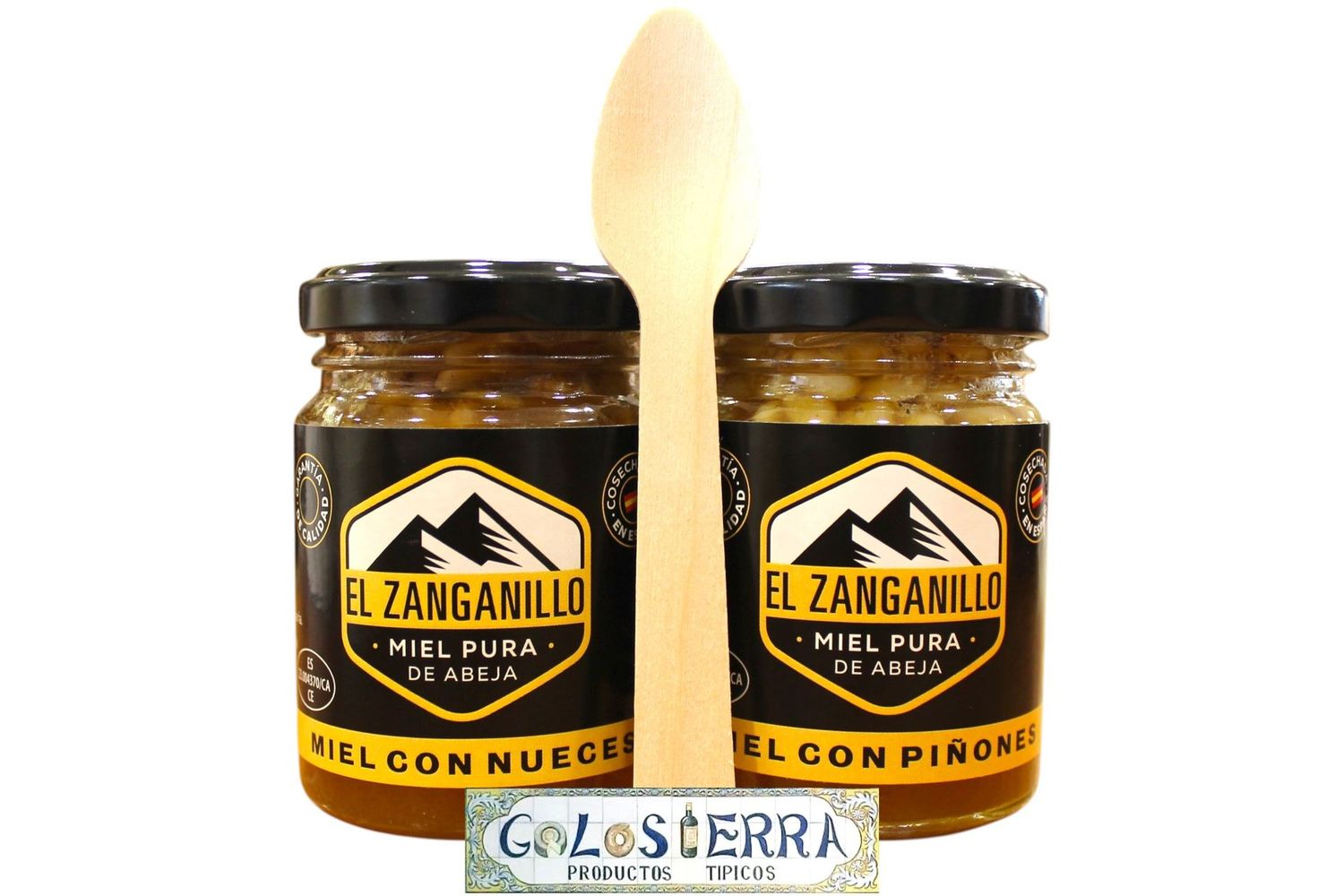 Pack miel con nueces y piñones