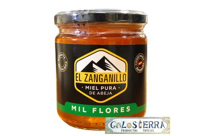 Miel mil flores 500gr El Zanganillo