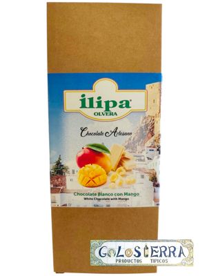 Chocolate blanco con mango (Sin gluten)