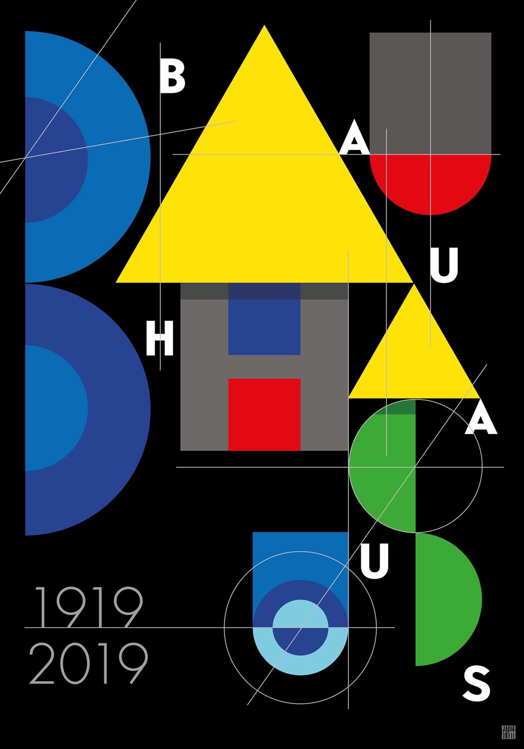 BAUHAUS 19, poster (2019)