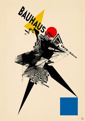 BAUHAUS 1919-2019, poster(10) 2019