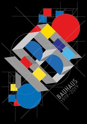 BAUHAUS 1919–2019, poster (2019)