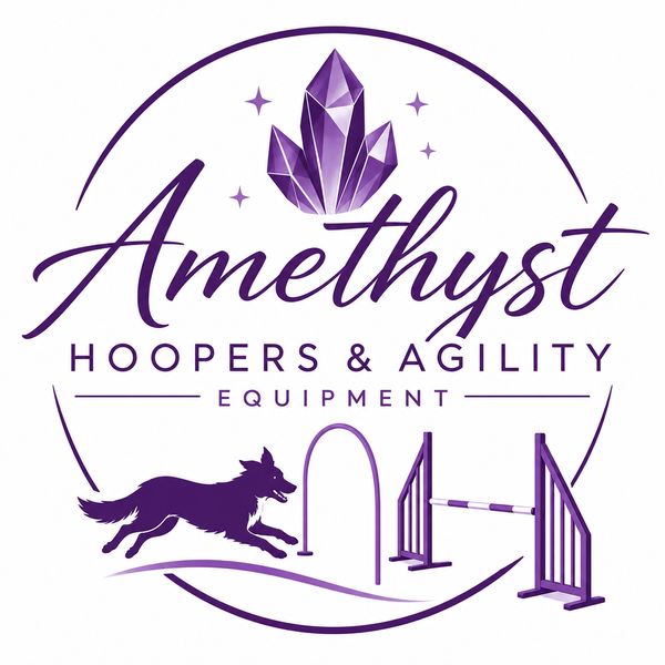 Amethyst Hoopers and Agility Equipment