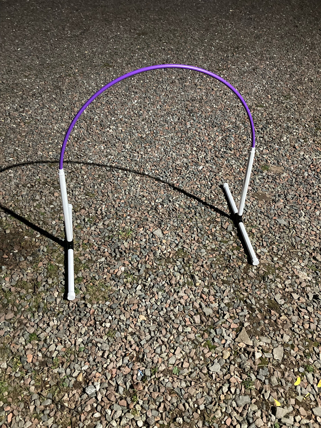 Baseless  with hula hoop arch Maxi pipe two foot x 6