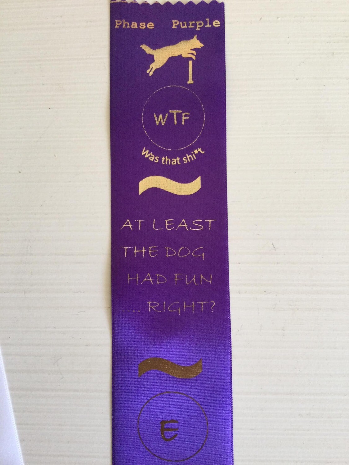 Award Ribbons- elimination and placings