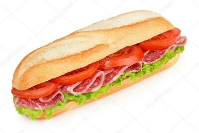 Le Sandwich Saucisson Le Flamboyant