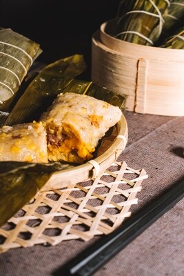 XO醬瑤柱鹹肉糉 Rice Dumpling with XO sauce and dry scaloop