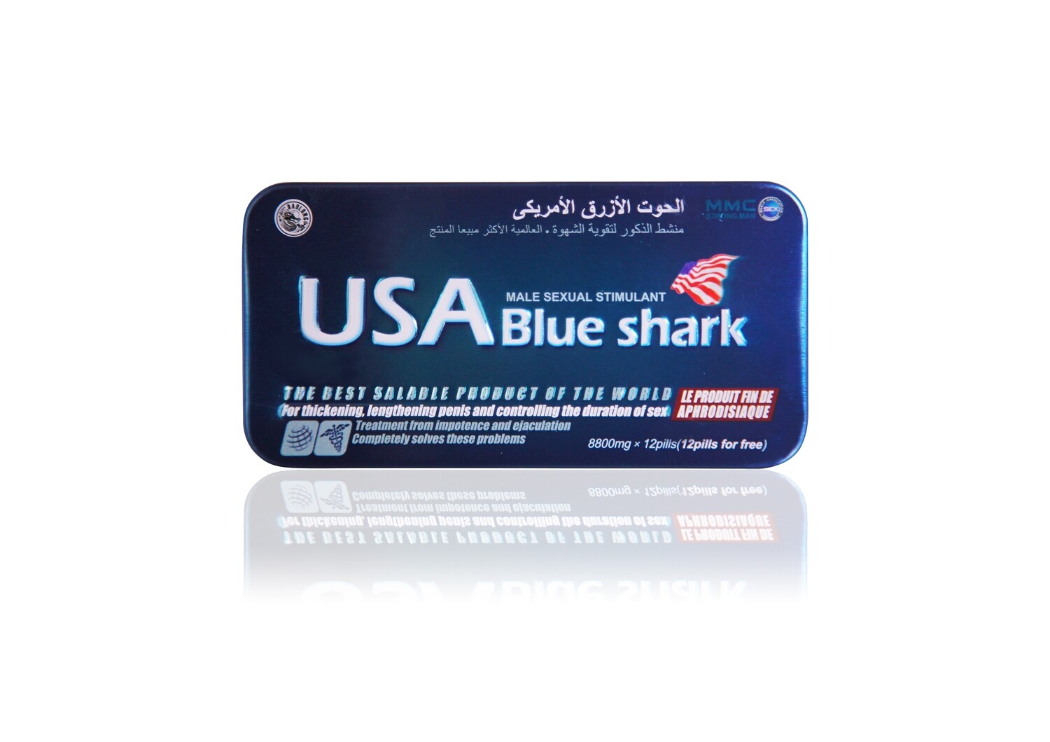 ยาแข็งอึดทน USA Blue Shark (ยูเอสเอ บลู ชาร์ค)