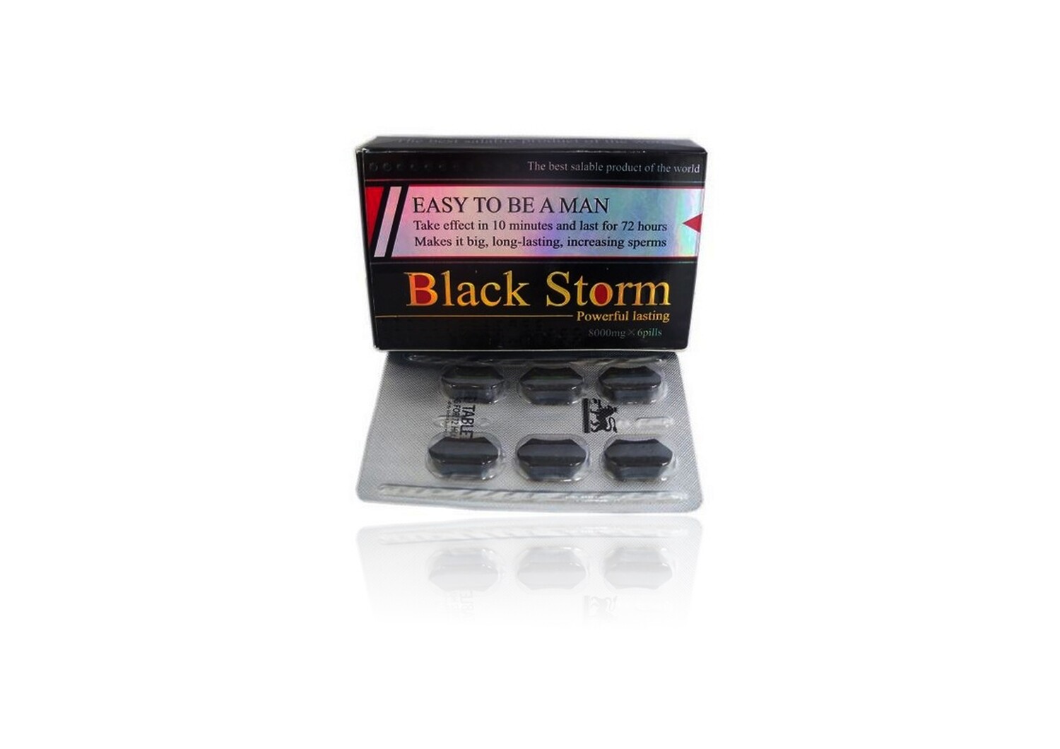 ยาอึดยาทน Black Storm (แบลค สตรอม)
