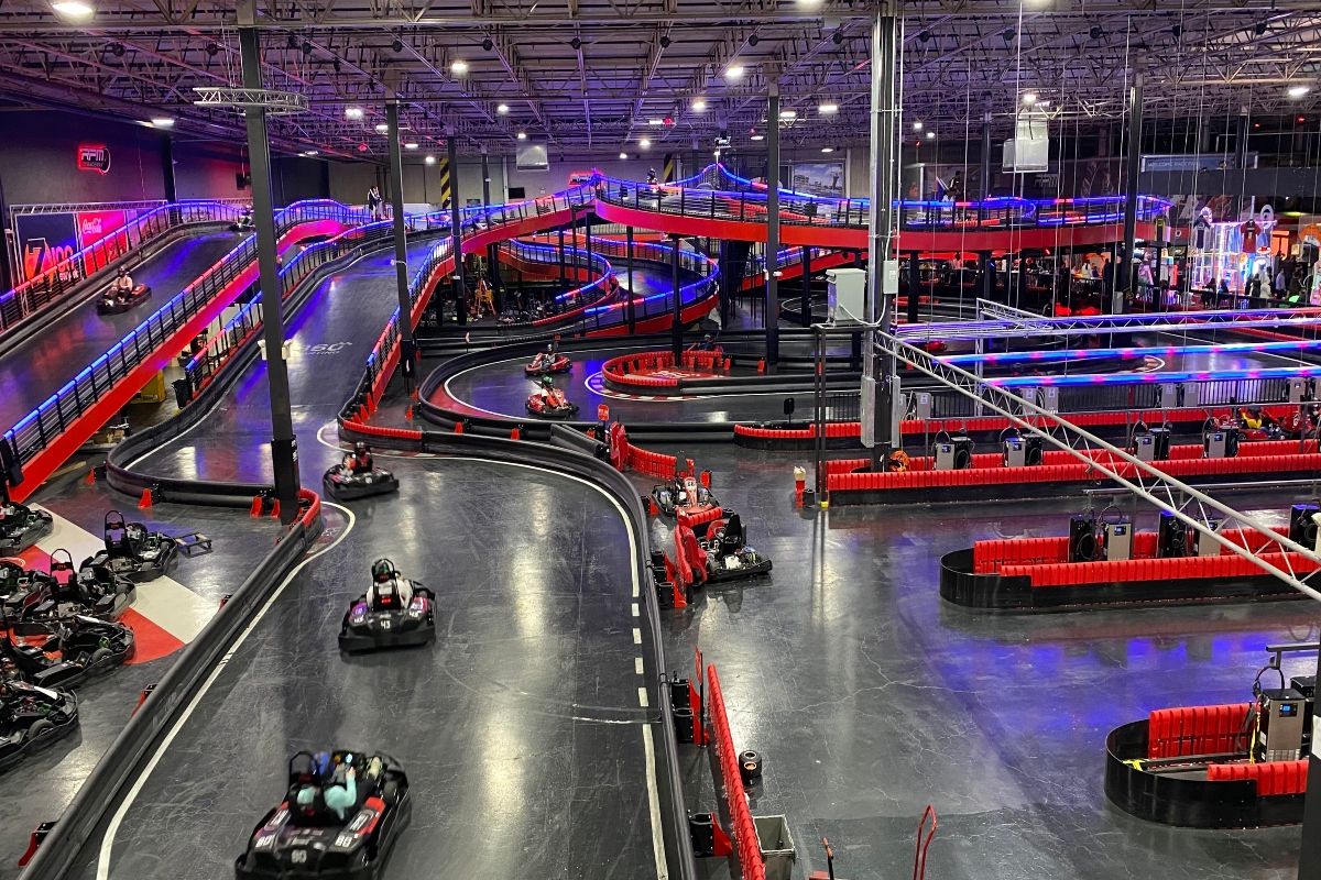 RPM Raceway Indoor Go Carts - two 1-race passes - Raffle Ticket