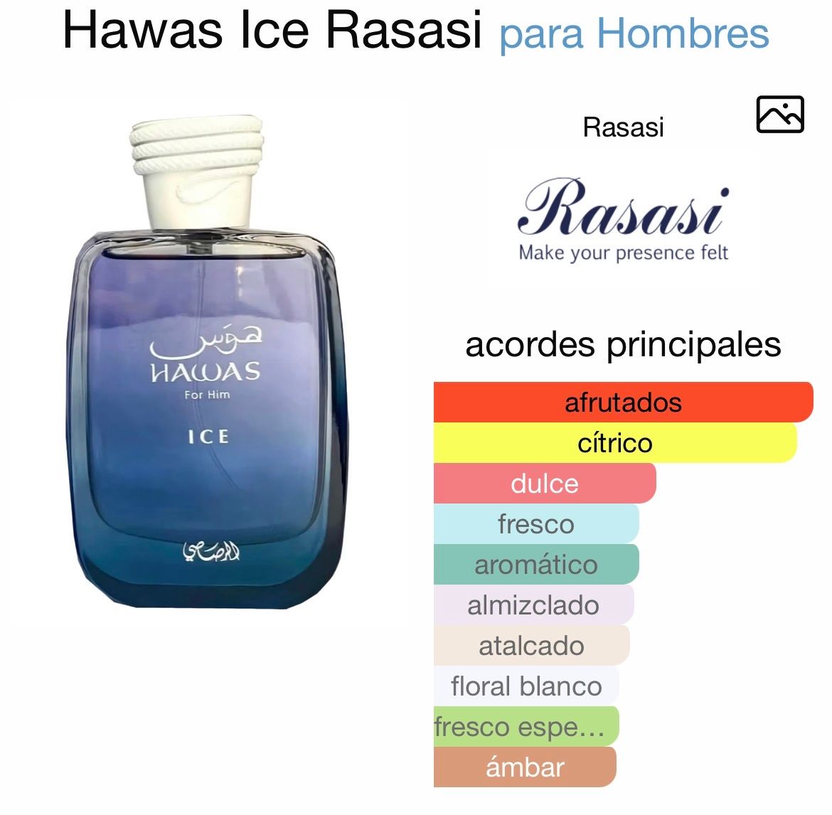 Hawas for Him Ice – Rasasi